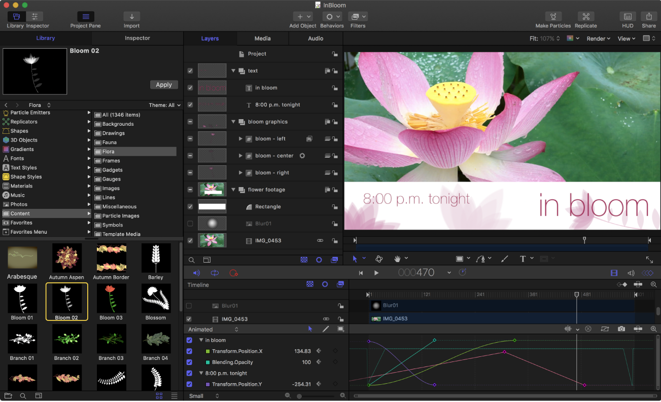 Motion 5.10 中文破解版插图 Motion 5.10 中文破解版插图